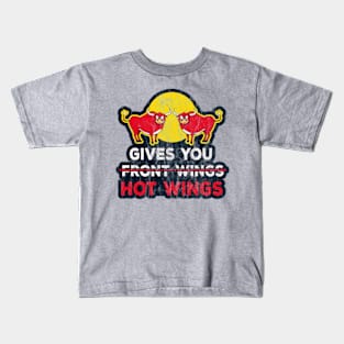 Gives You Hot Front Wings Kids T-Shirt